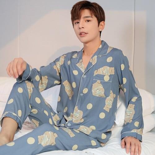 MOTUONILOVE Summer Men's Pajamas