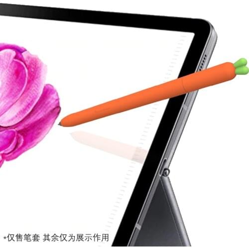 Cartoon Soft Silicon case for Samsung S-Pen Tab S6 Lite/S7 tablet Pencil Holder cover for galaxy tablet orignal pen T870 P610