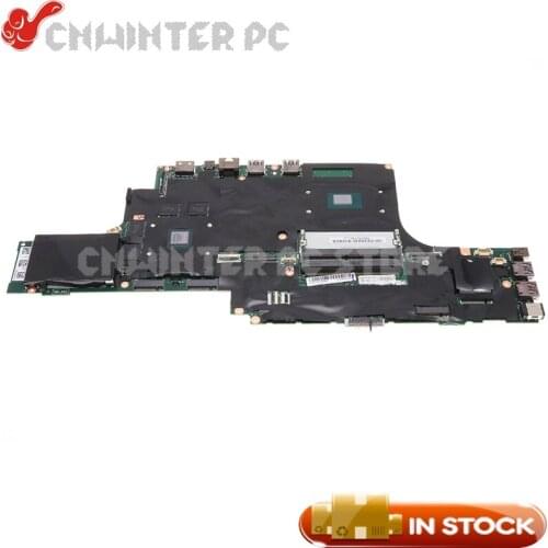 NOKOTION For Lenovo Thinkpad P50 15.6 Inch Laptop Motherboard FRU 01AY382 SR2FU I7-6820HQ Quadro M1000M 2G Intel GMA HD 530