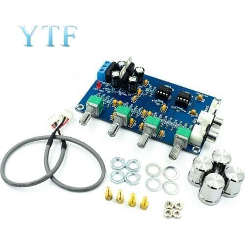 XH-M164 tuning plates pre-amplifier board NE5532 tone plate enlarged landscaping adjusting bass and treble adjustment plate