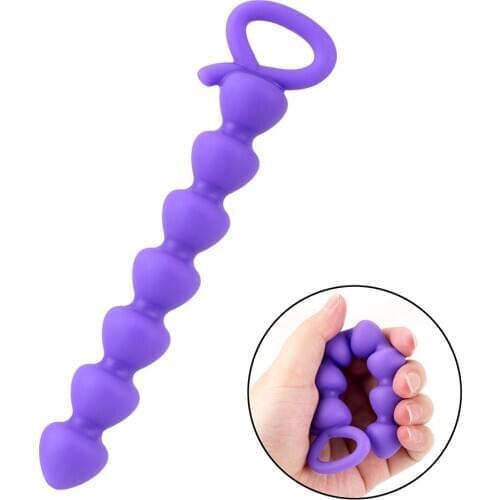 Silicone Dildos Vaginal Balls Erotic Anal Plug Anal Beads Butt Plug Prostate Massager Men Masturbation Sex Toys for Women Gay