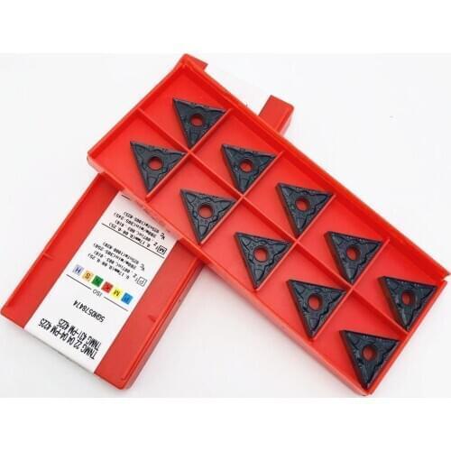 10PCS TNMG220404 PM4225 high quality carbide blade TNMG 220404 machine tool accessories external lathe tool turning tool