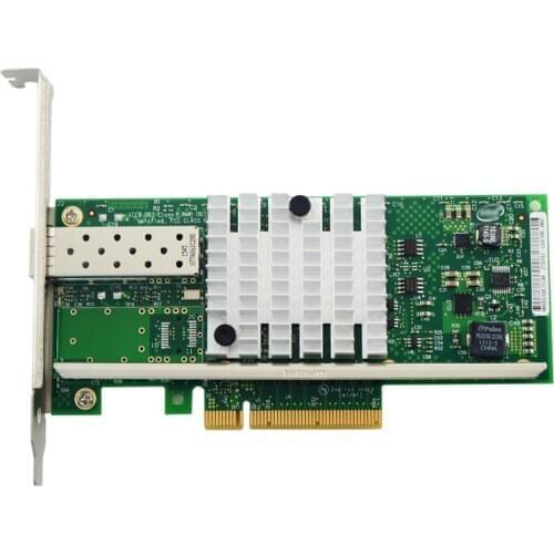 10G Fiber LC Ethernet Server Adapter for 82599 Chipset E10G41BTDA X520-DA1 Free Shipping