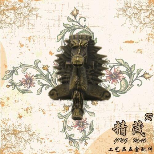 39 * 28mm Antique Furniture legs metal feet Pony Decorative Gift Corner Alloy foot bronze foot Hardware Accessories wholesale