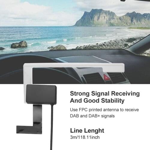 DAB / DAB+301 Smb Auto Car Radio Fm Antenna Signal Amp Amplifier Marine Car Vehicle Boat Rv Signal Enhance Devices Universal