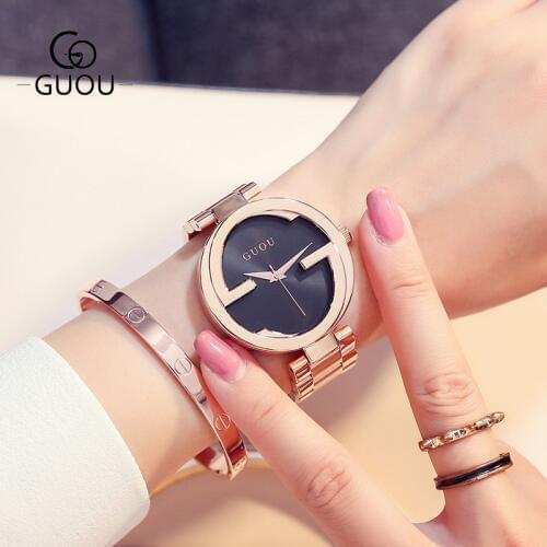 New Luxury Women Watches Women Fashion Bracelet Watch Quartz Wrist Watch For Women Top Brand Gold Ladies Casual Watch Clock 2018
