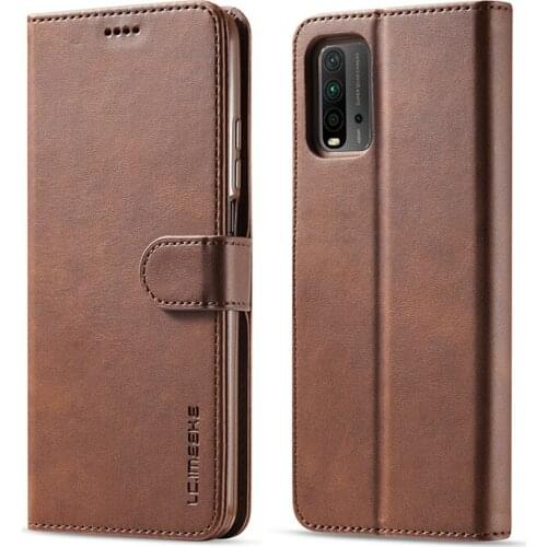 Flip Case For Redmi 9T Case Leather Vintage Phone Case On Xiaomi Redmi 9t Case Flip Magnetic Wallet Cover For Redmi9T Cover Etui