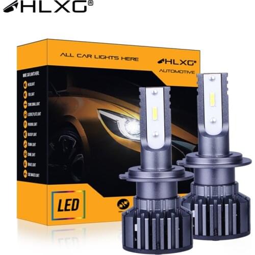 H7 led с линзой h4 luces car light headlight auto Bulb 20000LM 12V H8 H9 H11 H16JP HB3 HB4 9005 9006 led lamps HLXG