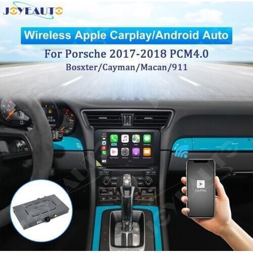 Joyeauto For Porsche Cayman Macan Bosxter 911 PCM4.0 2017 2018 Wireless Apple Carplay Car Play Adapter Aftermarket Accessories