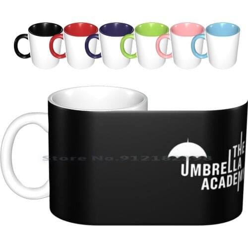 The Umbrella Academy Ceramic Mugs Coffee Cups Milk Tea Mug The Umbrella Academy Tv Netflix Aidan Gallagher Number Five Cameron