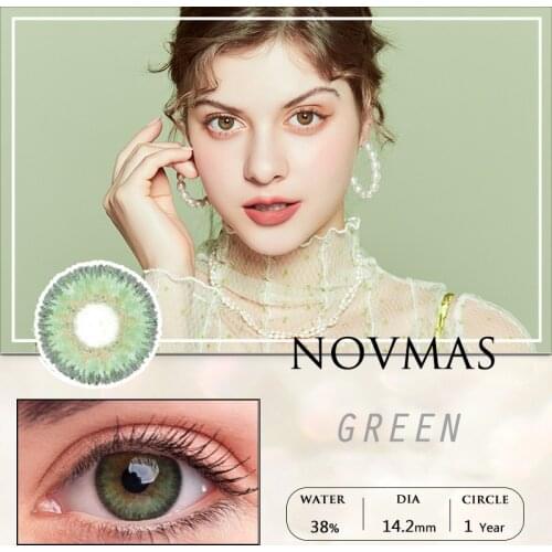 Novmas DHABA Series Contact Lenses Mix Colour South Korea Crazy Cat Eye Contact Lenses