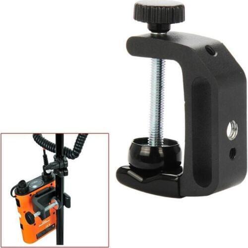 Foleto Multifunction Q Type Clip Clamp Battery Hook Clamp Hook Mount F PB820 PB960 Flash Battery Pack Holder FOR Flash light