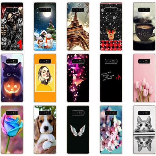 TPU Soft Case For Samsung Galaxy Note 8 Phone Case Funda Bumper
