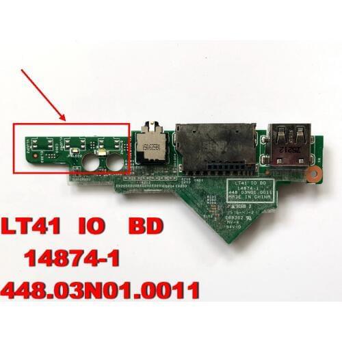 Original for Lenovo S41 S41-70 USB AUDIO switch power botton board LT41 IO BD 448.03N01.0011 14847-1 USB test good free shipping
