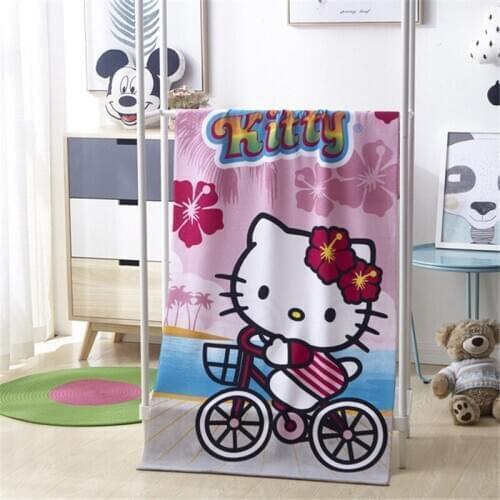 Large bath towel unisex baby bath towel children cartoon children absorbent beach towel swimming hot springZQ188