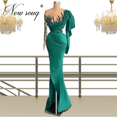Illusion Beaded Mermaid Evening Dresses 2021 Luxury