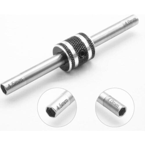 Mini 4wd Hexagonal Turnbuckles 4-4.5mm Self-made Parts For Tamiya Pro Tool For Installing and Removing Nut