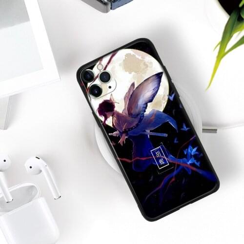 Demon Slayer Shinobu anime manga silicone Phone Case FOR iPhone Se 6 6s 7 8 Plus X Xr Xs 11 12 Mini Pro Max Glass Cover Shell