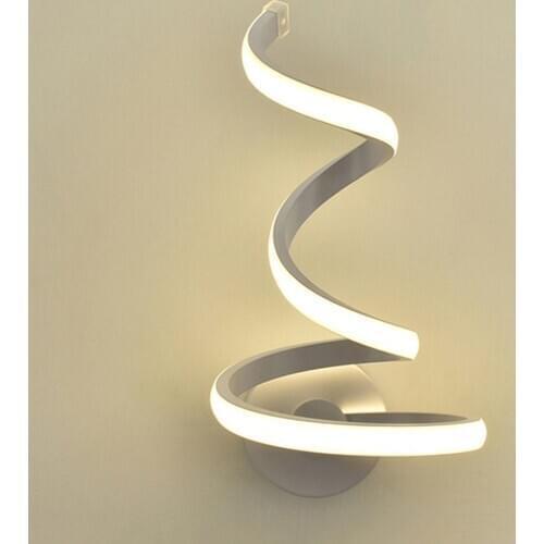 LED Nordic Wall Lamps Bedroom Living Room Wall Lighting Indoor Creative Simple Art Wall Lamp Acrylic Corridor Staircase Lights