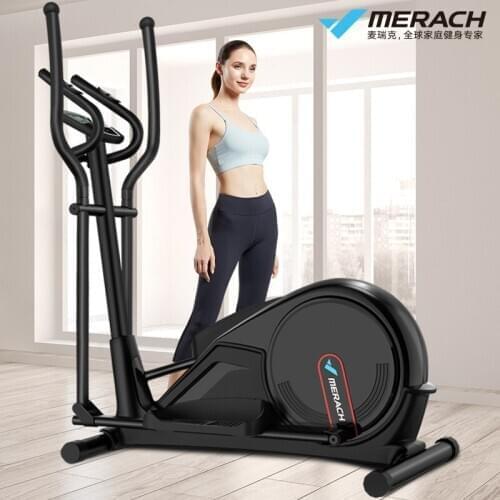 Rear-drive Large-step Indoor Magnetic Control Silent Motion Walker Elliptical Machine