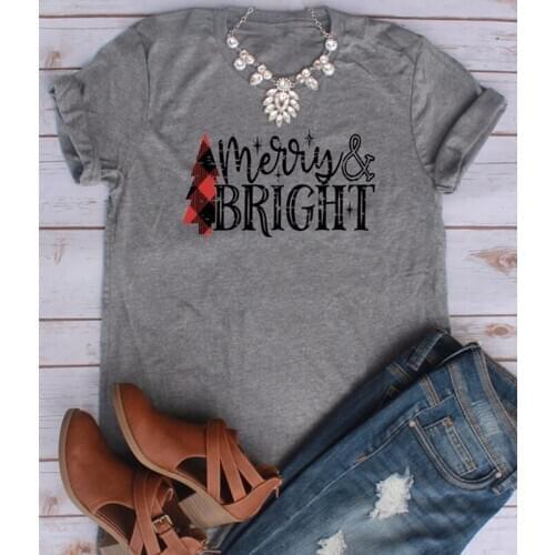 Womens Sexy Female Tshirt Plus Size Harajuku Deck The Halls Yall Shirt Merry Christmas Women T-shirts Fall Tee Top