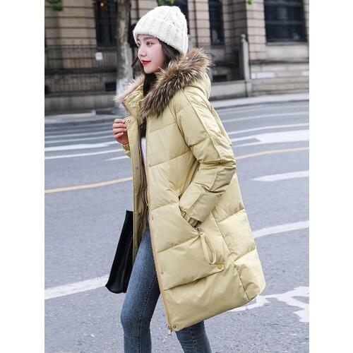 Winter Jacket Women 2021 New Ladies Coats and Jackets Women Joriginal Woman Parkas Fashion Down Cotton Long Woman Jacket Parka