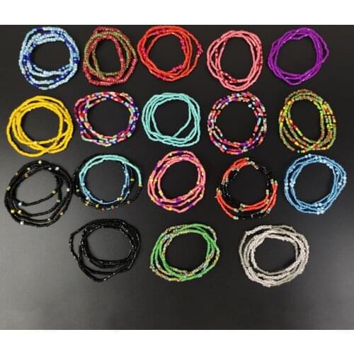 New 1pc Fashion Bohemian Style Waist Chain Creative Beads Decor Waist Jewelry Belly Chain For Women Girls Jewelry Accessories