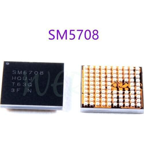 10pcs/lot New Original SM5708 For Samsung A6+ Charger IC A605G USB Charging Chip