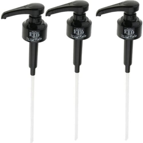 3 Pcs Black 10Ml Syrup Pumps Dispenser Pump Great for Monin Coffee Syrups Snow Cones Flavorings & More