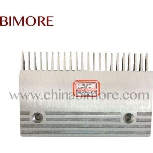 5130668D10 5130668H01 Escalator Comb Plate Length 202.2mm Width 127.2mm Install Size 140mm 22T Right