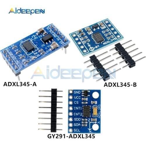 DC 3V-5V GY-291 ADXL345 Digital Three-Axis Sensor Acceleration Of Gravity Tilt Board Support IIC SPI For Arduino Replace ADXL335