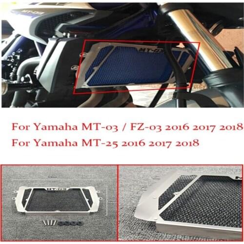 For Yamaha bikes and motorcycles Radiator grille protection MT-03 16-18 water tank protection net