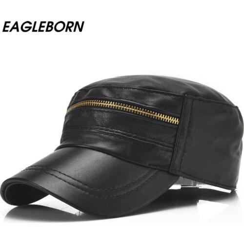 EAGLEBORN Men's Leather Hats