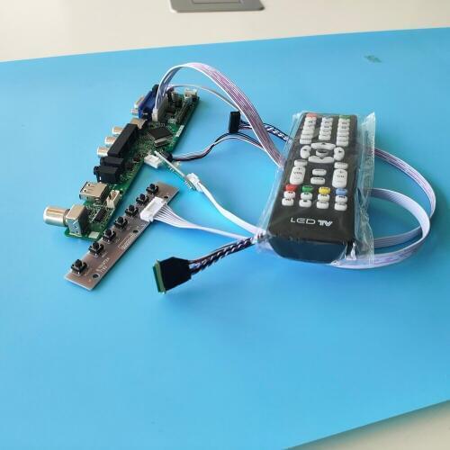 Kit for LP173WD1(TL)(A3) VGA remote Panel Screen USB HDMI 17.3" LCD LED Controller driver board 1600X900 TV AV 40pin LVDS