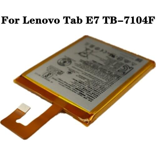L18D1P31 Tab Battery For Lenovo Tab E7 TB-7104F Tablet Phone Battery Hight Capacity 2750mAh Rechargeable Batteries