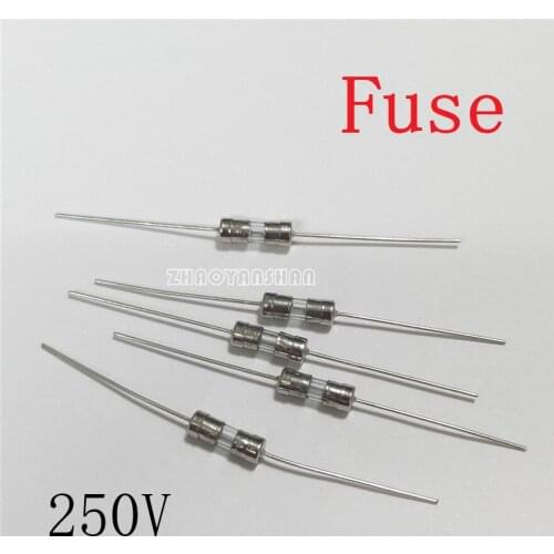 1000pcs X MINIATURE FUSES Fuse 3.6*10mm 3.6mm X 10mm 250V T2A Slow break NEW Free Shipping