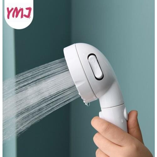 3 Function Adjustable Jettinground High Pressure Bathroom Rainfall Shower Head Handheld Shower Water Saving Shower Sprayer Head