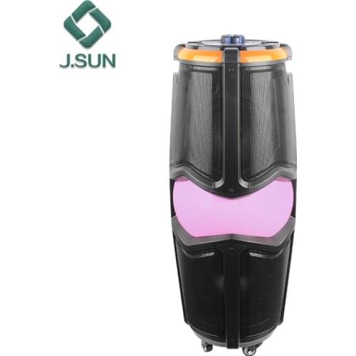 New arrival portable Trolley Speaker karaoke speaker with dj mixer pa speaker system