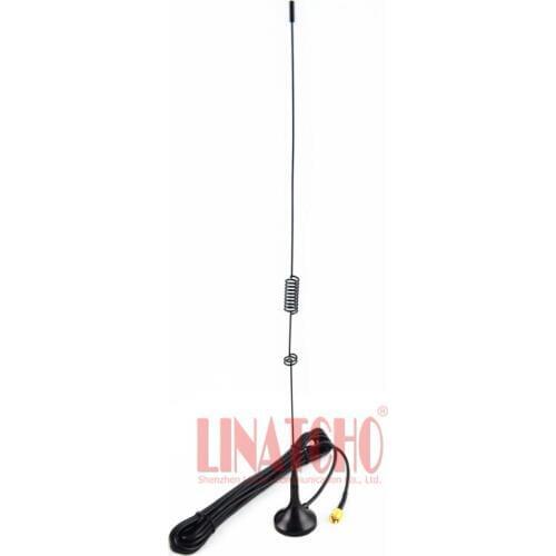 New Dual band UT-106 magnetic base SMA Male mobile antenna for Ham radio VHF UHF