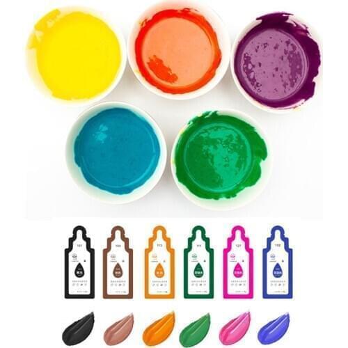 12Pcs Edible Food Pigment Coloring Fondant Cake Decorating Healthy Safe Cream Color Pastry Tools