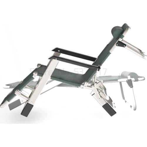 Folding single bed household simple lunch break bed office marching bed multifunctional recliner