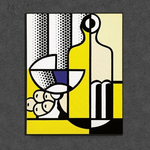 Modern Abstract Bottle Art Wall Art Canvas Painting Posters Prints Modern Painting Wall Pictures For Living Room Home Decoration