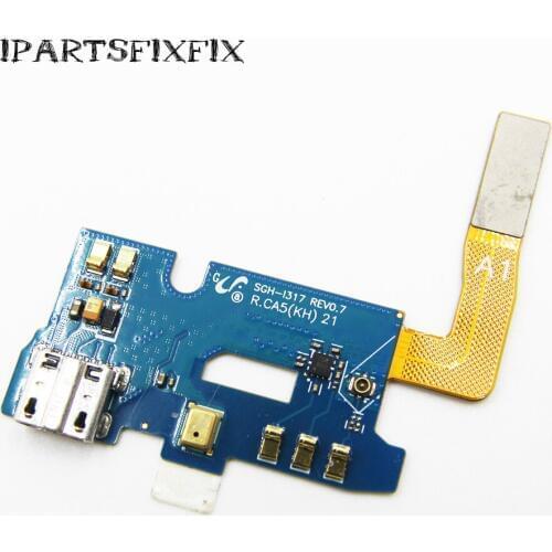 USB Charging Port Dock Flex Cable For Samsung SGH-i317 i317 Charger Port Dock Connector & Mic (Microphone)