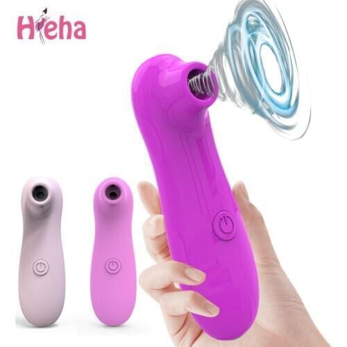 Hieha Clit Sucker Vibrator Oral Licking Pussy Tongue Vibrating Sucking Blowjob Clitoris Stimulator Erotic Sex Toy for Women