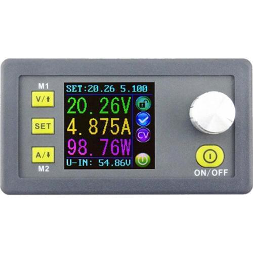 Voltmeter Ammeter DC 50V 5A Constant Voltage Current Step-down Power Supply Module Buck Voltage Converter Voltmeter