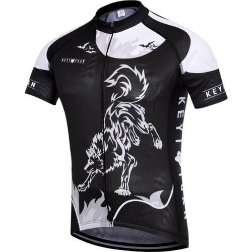 KEYIYUAN High Quality Cycling Jersey Man Summer Short Sleeve Bicycle Wear Tops Bike Racing Clothing MTB Shirt Wielershirt Heren
