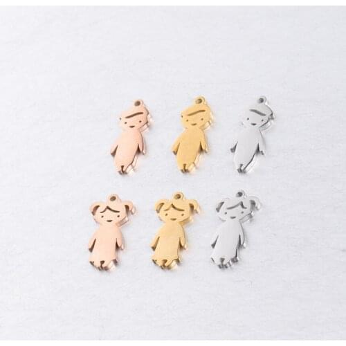 50pcs 20mm mirror polished stainless steel boy girl pendant DIY bracelet/necklace/keychain accessories lovers jewelry making