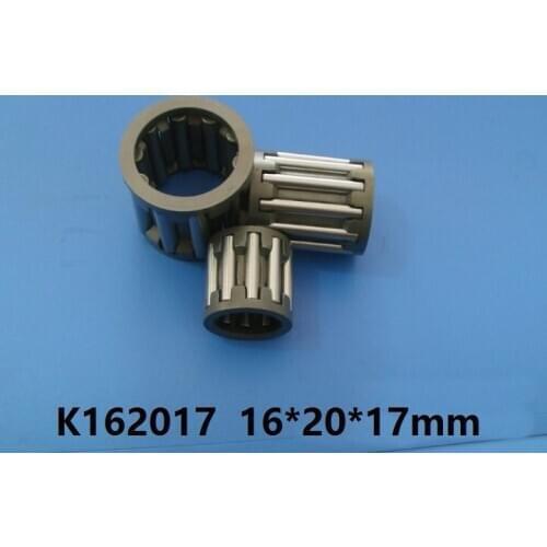 100pcs K162017 K16X20X17 radial needle roller and cage assemblies 16x20x17mm needle roller bearing