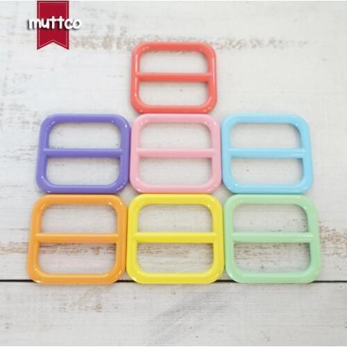 20pcs/lot Adjustable buckle Non-Welded 25mm webbing sewing zinc alloy metal crafts stoving varnish metal 7 colours