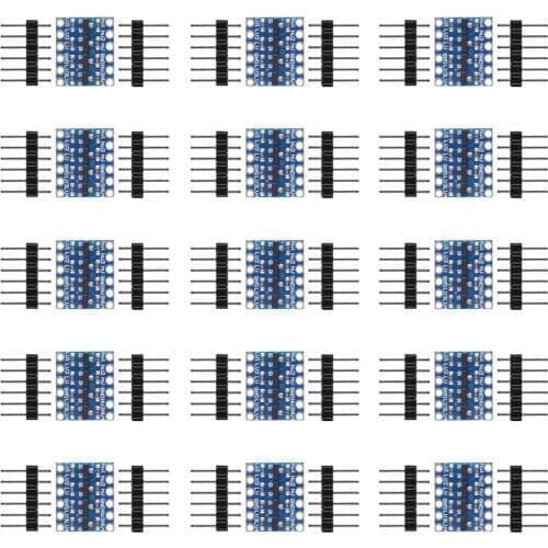 15pcs 4 Channels IIC I2C Logic Level Converter Bi-Directional Module 3.3V to 5V Shifter for Arduino